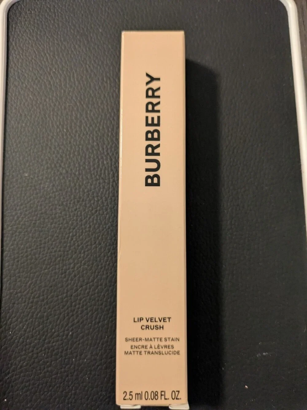 Burberry Lip Velvet Crush Sheer-Matte Stain in Copper Pink